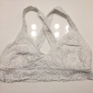 Aerie Lace Cross-Back Bralette